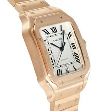 Cartier Santos de LM WGSA0018 Silver Dial 2