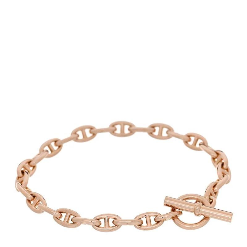 Hermès — 18K Rose Gold Chaine d'Ancre — Jewelry — resale