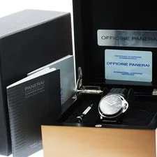 Panerai Luminor PAM00090 Power Reserve Black Dial Automatic Watch_956574 2