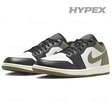 Air Jordan 1 Low ' Medium ' 553558-092 New Size 3