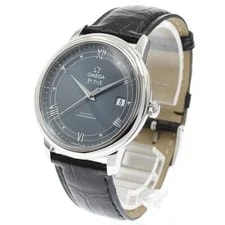 Omega DE Ville Prestige 424.13.40.20.03.002 40mm SS Navy #C6251 2