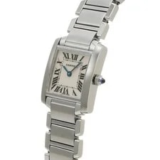 Cartier Tank W51008Q3 ( 2384) 18mm Stainless Steel Silver #WW8635 2