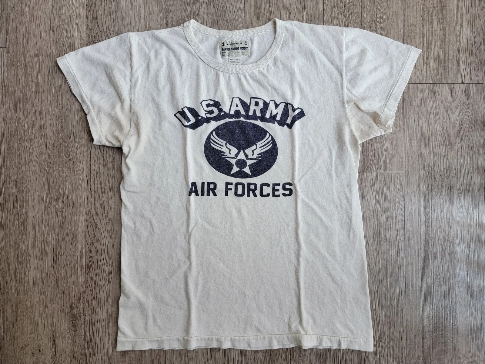 Rawhide Clothing Factory Printed Crewneck T-shirt — streetwear — resale