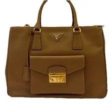 Prada — Authentic Prada Galleria Front Pocket — Handbag — resale