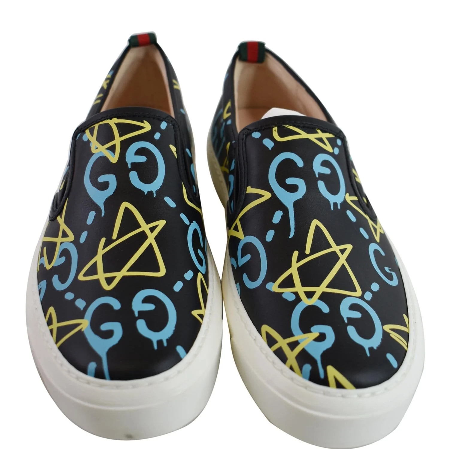 Gucci — Gucci Ghost Print Slip-On Size 9 - Last Call — Sneaker — resale