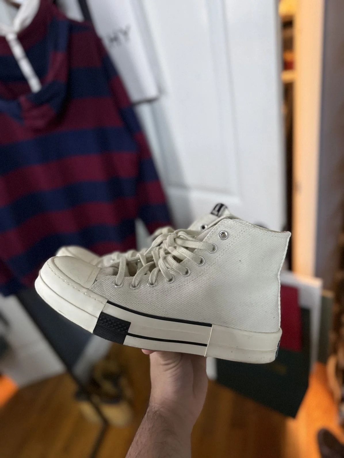 Converse — Converse Rick Owen's Drkshdw — Sneaker — resale