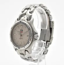 TAG Heuer SEL S99.013M 200M Beige Dial Silver Quartz 3