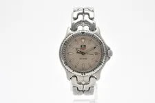 TAG Heuer SEL S99.013M 200M Beige Dial Silver Quartz 4