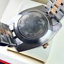 41mm Tudor 23013 Classic Day Date Linen Dial - Box Papers + Caseback Sticker! 4
