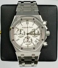Audemars Piguet 26240ST – Royal Oak Self-windi Chronograph White Dial 4