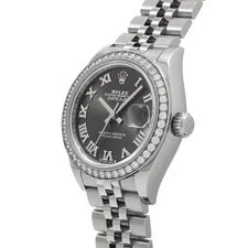 Rolex Datejust 279384RBR 28mm Stainless Steel Gray #WW3394 2