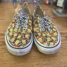 VANS — Vans Customs the Simpsons Bart Simpson All Over Print — Sneaker — resale
