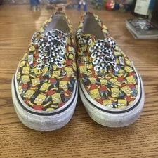 Vans Customs the Simpsons Bart Simpson All Over Print 2