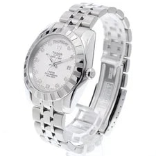 Tudor Heritage Date-day 23010 40mm SS Silver #C6960 2