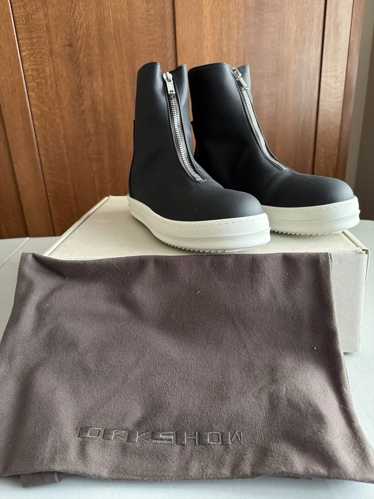 Rick Owens — Rick Owens Zip Front — Sneaker — resale