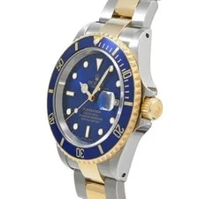 Rolex Submariner 16613 40mm Stainless Steel Blue #WW970 2