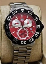 TAG Heuer Formula 1 Chronograph Ref. CAH1112 200m Rotating Bezel Swiss 4