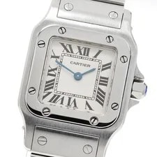 Cartier — Cartier Santos Galbee SM W20056D6 Beige Dial Quartz Watch_960322 — Watch — resale