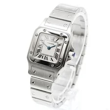 Cartier Santos Galbee SM W20056D6 Beige Dial Quartz Watch_960322 2