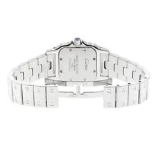Cartier Santos Galbee SM W20056D6 Beige Dial Quartz Watch_960322 4