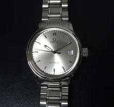 Omega Classic Date 5203.31 Automatic Silver Dial From Japan 3