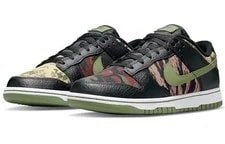 NIKE — [DH0957-001] -- Nike Dunk Low Crazy Camo — Sneaker — resale