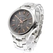 TAG Heuer — TAG Heuer Link GMT WAT201C 41mm SS Gray Dial Automatic Date GMT #C290 — Watch — resale