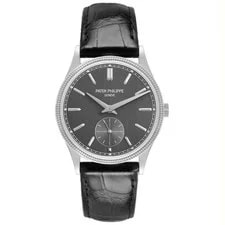 Patek Philippe Calatrava White Gold Grey Dial 6119G 6119 Box Papers 2