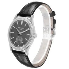 Patek Philippe Calatrava White Gold Grey Dial 6119G 6119 Box Papers 4