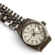 Rolex Date 26mm Steel Jubilee White Roman Automatic 6916 Circa 1979 2