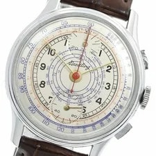 Breitling — Breitling Chronograph Cal.170 Manual Winding _954694 Authentic From Japan — Watch — resale