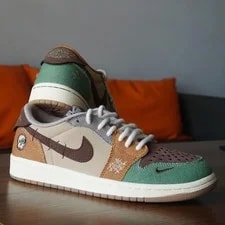 Air Jordan — 🔥DZ7292-200 Zion Williamson X Air Jordan 1 Retro Low | Voodoo (’S) Shoes — Sneaker — resale