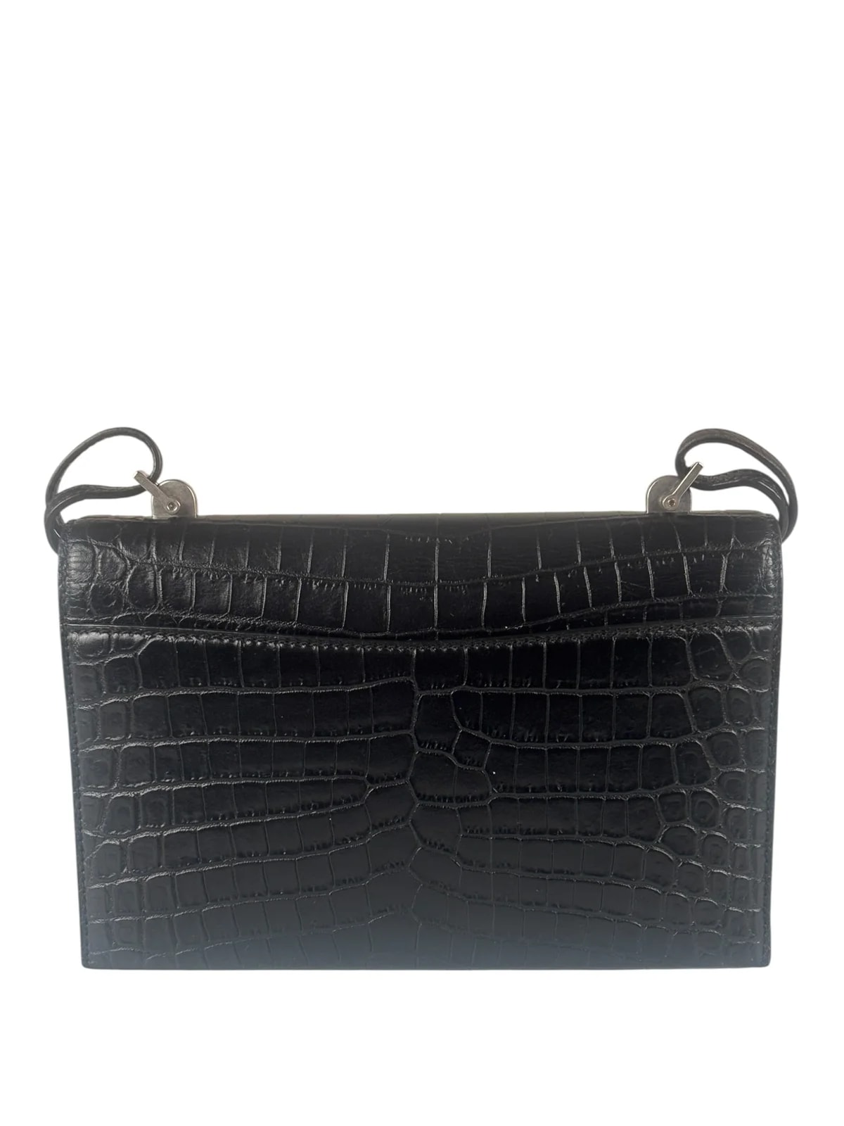 Saint Laurent Embossed Babylon Cross Body 3
