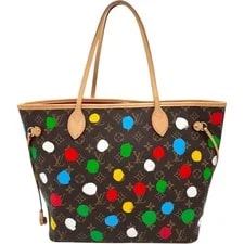 Louis Vuitton — Louis Vuitton Neverfull Yayoi Kusama Collaboration #OKB2002 — Handbag — resale
