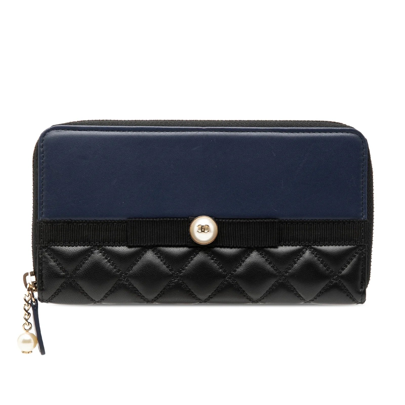 Chanel — Faux Ribbon Long Wallet — Handbag — resale