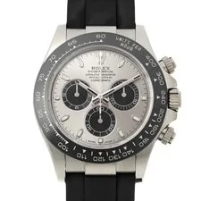 Rolex — Rolex Cosmograph Daytona 116519LN Steel/Black White Gold Automatic #W064 — Watch — resale