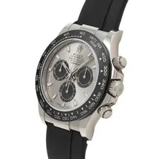 Rolex Cosmograph Daytona 116519LN Steel/Black White Gold Automatic #W064 2
