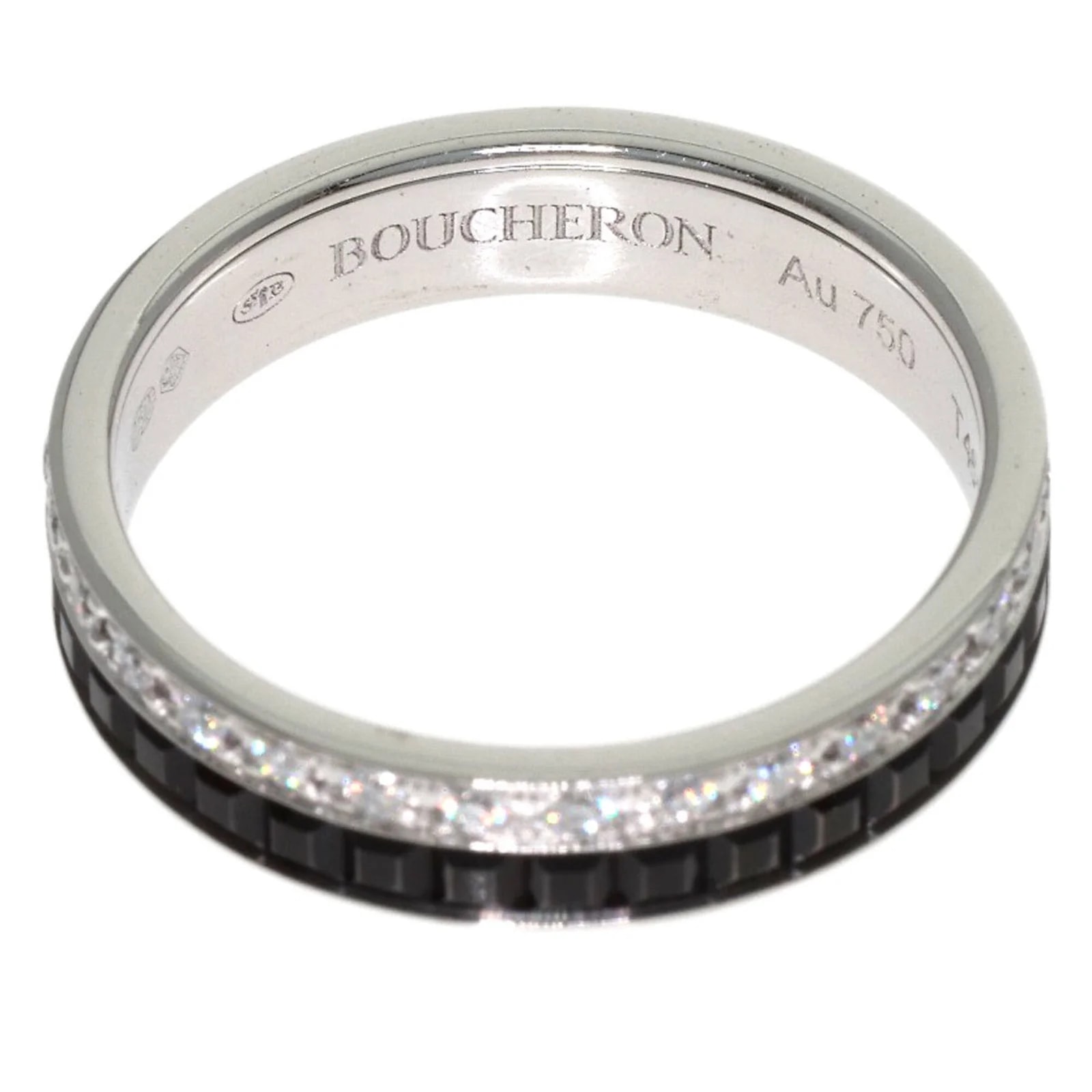 Boucheron 18K White Gold Band 4