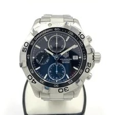 Tag Heuer — TAG Heuer Aquaracer Chronograph Automatic CAF2110 Silver X Black C — Watch — resale