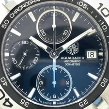 TAG Heuer Aquaracer Chronograph Automatic CAF2110 Silver X Black C 2