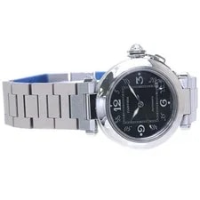 Cartier Pasha C Black W31043M7 Old Calendar Polished B 4