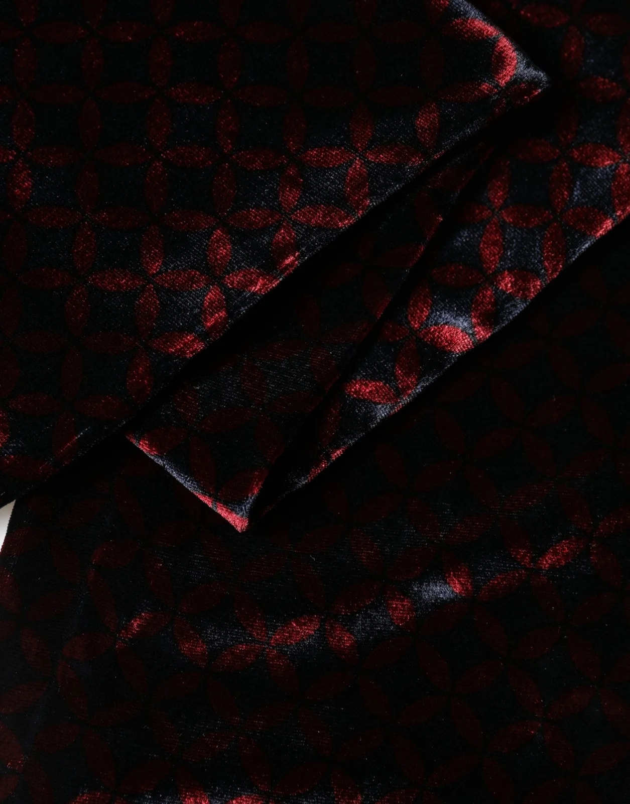 Dolce & Gabbana Rayon Geometric Pattern Fringe 140cm X 16cm Scarf 3