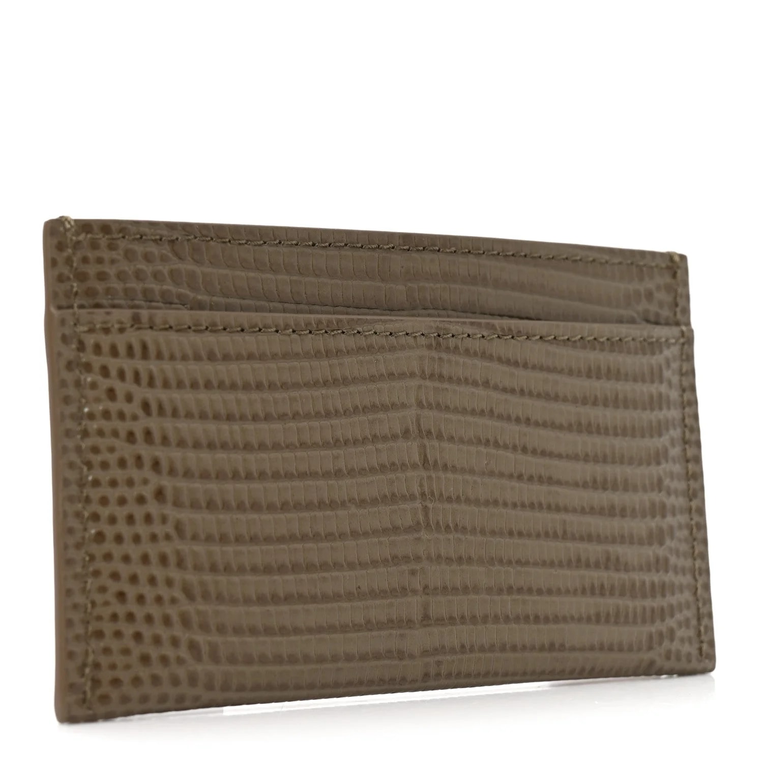 Embossed Crococo Card Holder Dark 3