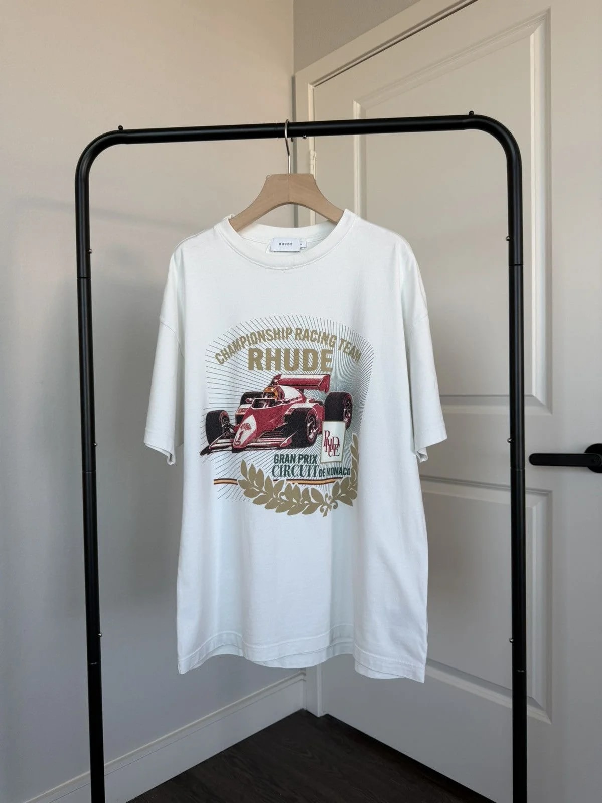 Rhude — Rhude Championship Racing Team Podium Tee T-Shirt — streetwear — resale
