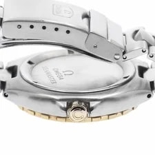 Omega Seamaster 200 Date Yellow Gold Bezel Quartz 3