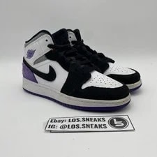Size 4y- Air Jordan 1 SE Mid Varsity (BQ6931-105) 2