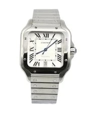 Cartier — Cartier Santos Large Stainless Steel WSSA0018 — Watch — resale