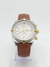 Breitling Chronomat B13048 Automatic Chronograph - Steel & Gold 3