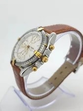 Breitling Chronomat B13048 Automatic Chronograph - Steel & Gold 4