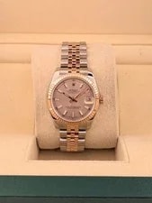 2016 Rolex Datejust Midsize 178271 Pink Dial TT Jubilee Rose No Papers 31mm 2